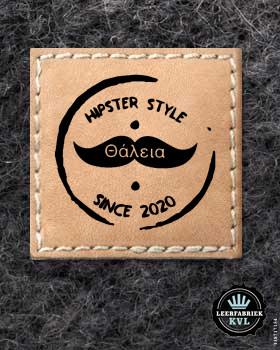 Leather Labels Design