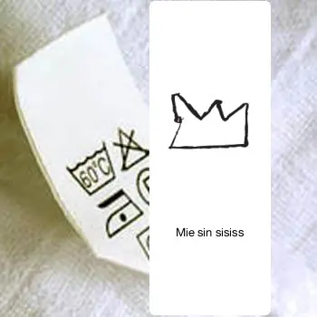 Care Labels With Washing Symbols