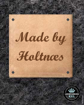 24 Custom Leather Labels with Logo | Personalised Leather Tags for Clothing | Leather Labels | Leather Tags