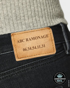 12 Custom Jeans Patches with Logo | Leather Patches for Jeans