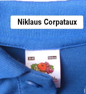 Clothing Labels Iron On